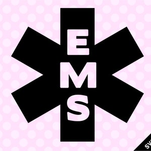 SVG & PNG - Star of life EMS