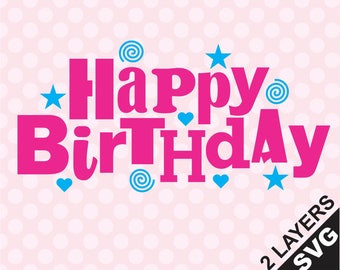 SVG - Happy Birthday