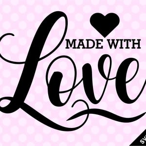 SVG  & PNG - Made with Love