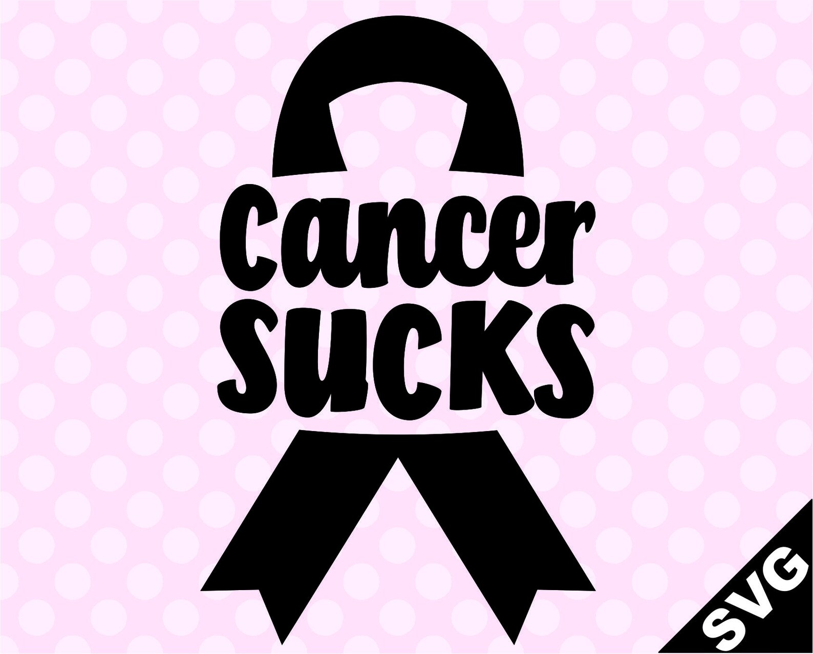 SVG Cancer Sucks - Etsy