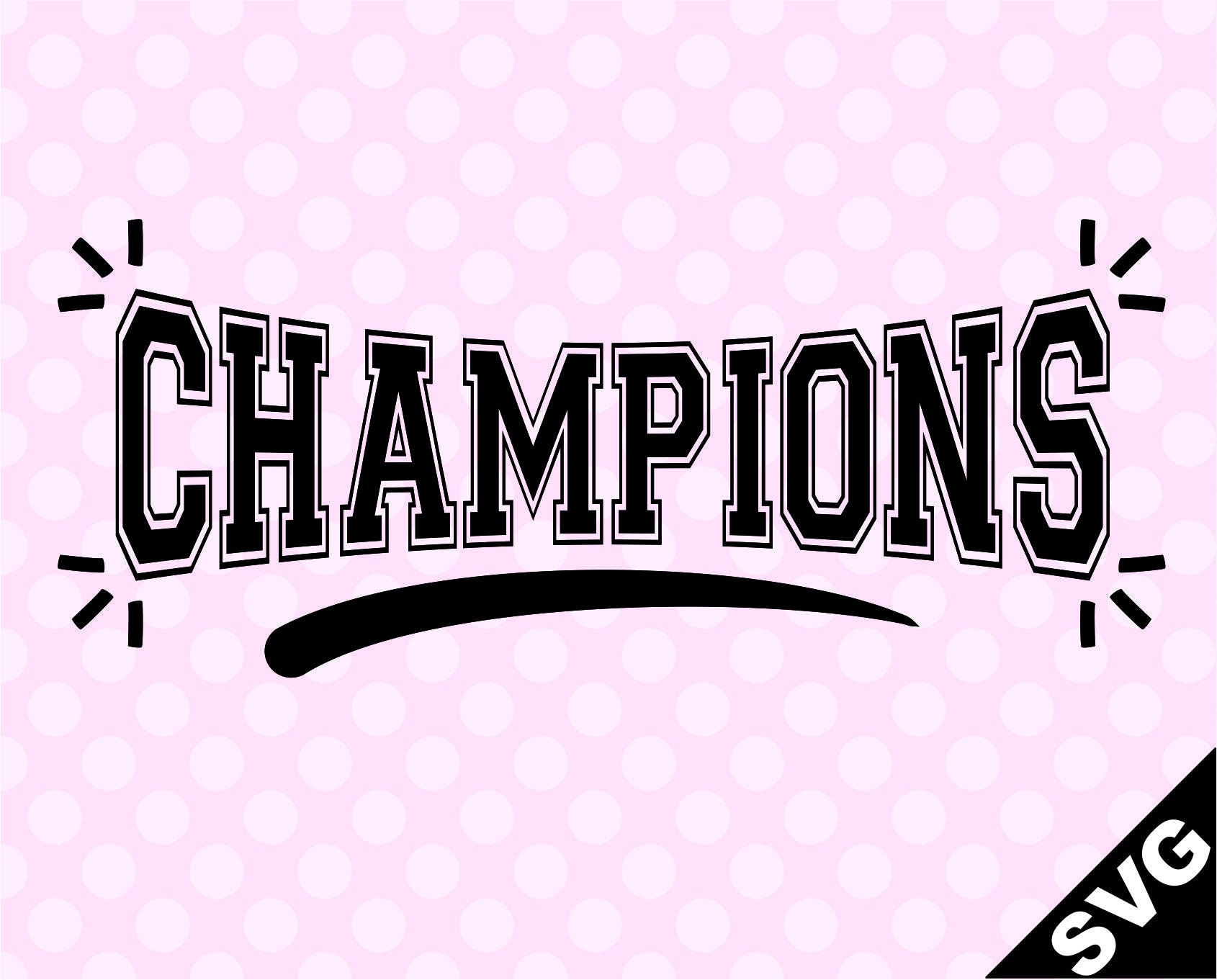SVG Champions Etsy