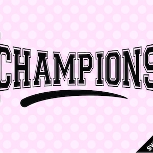 SVG e PNG - Campeões
