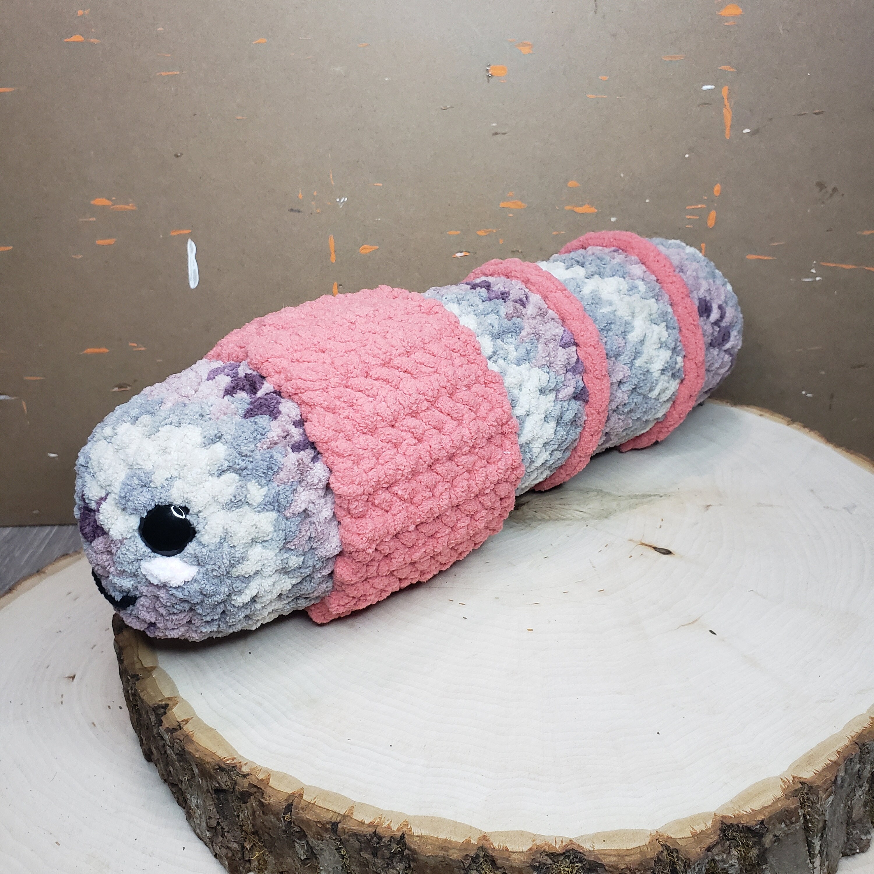 slimy the worm plush