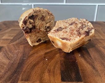 Cinnamon Chocolate Chip Muffin, Dozen Bakery Style