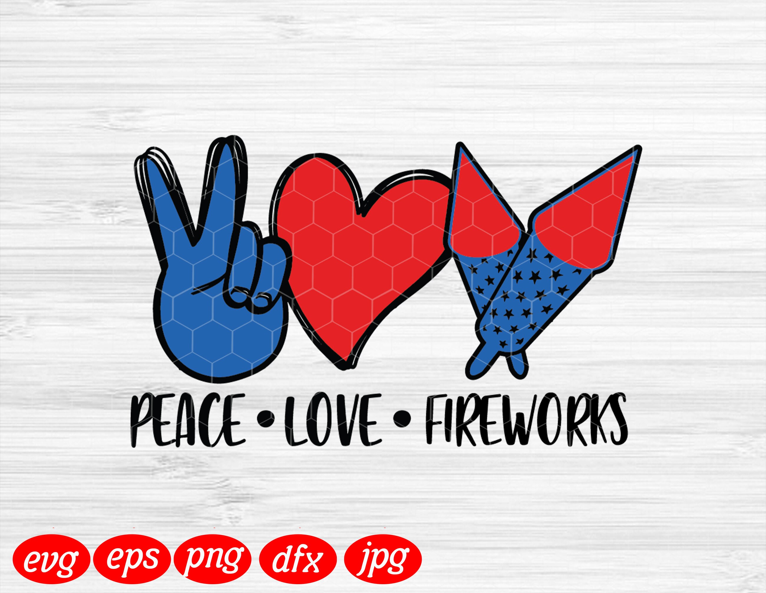 Free Free 63 Peace Love America Svg SVG PNG EPS DXF File