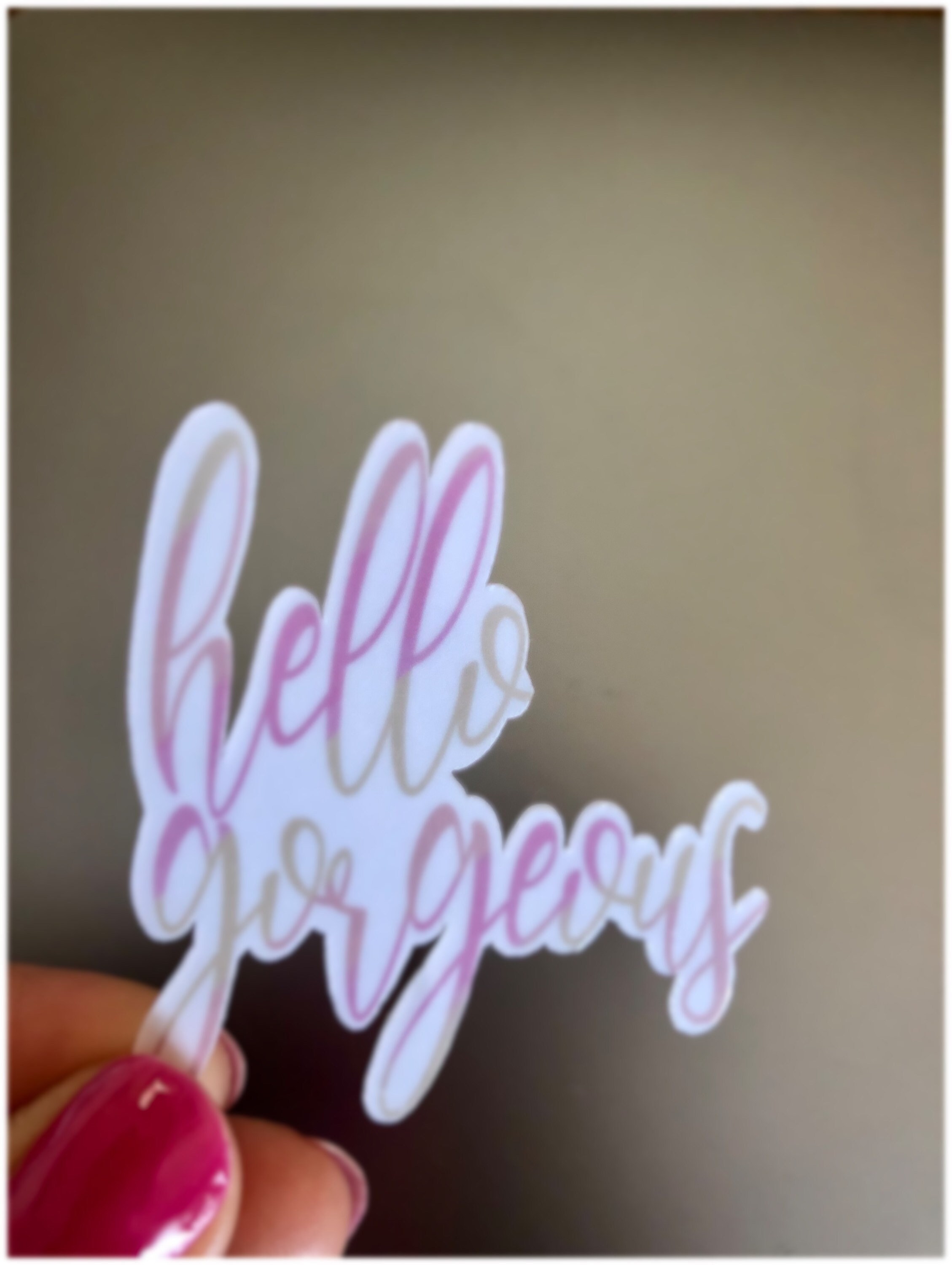 Hello Sticker fun stickers planner stickers Etsy
