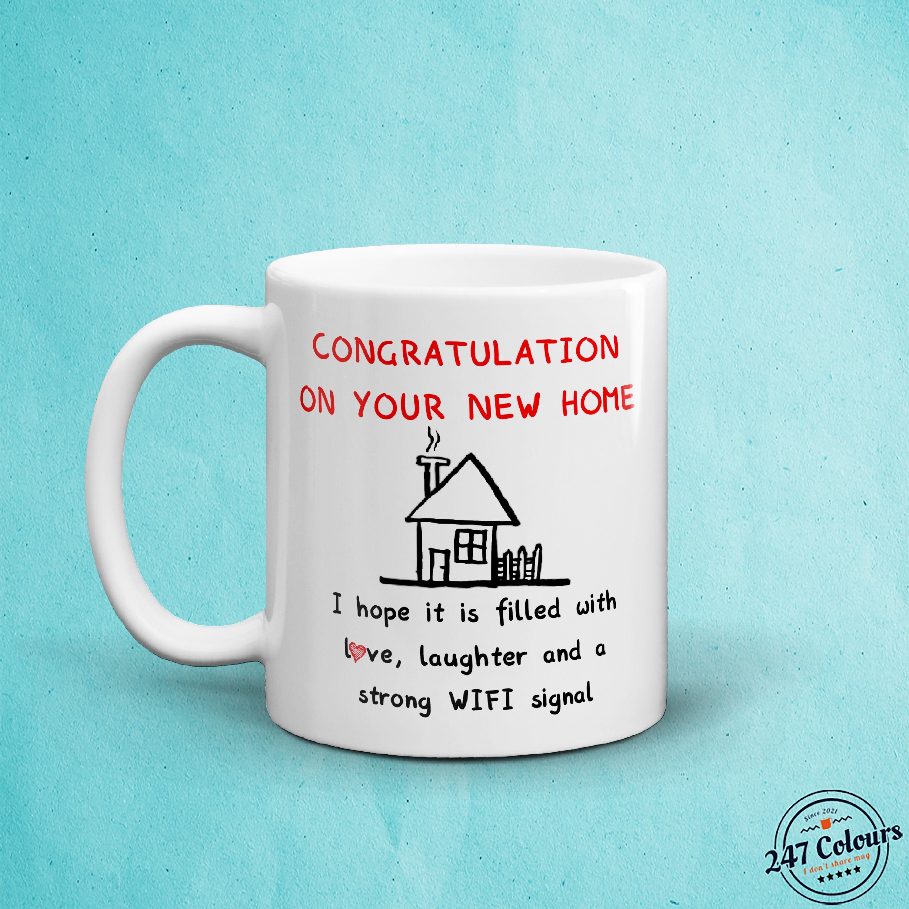 Congratulation on Your New Home. Moving Home Gift Mug. Funny - Etsy