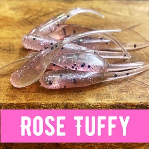 Qty 20 Big A’s Baits Pink Tuffy crappie baits