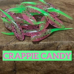 2” Fat body Shad Crappie Candy QTY 20
