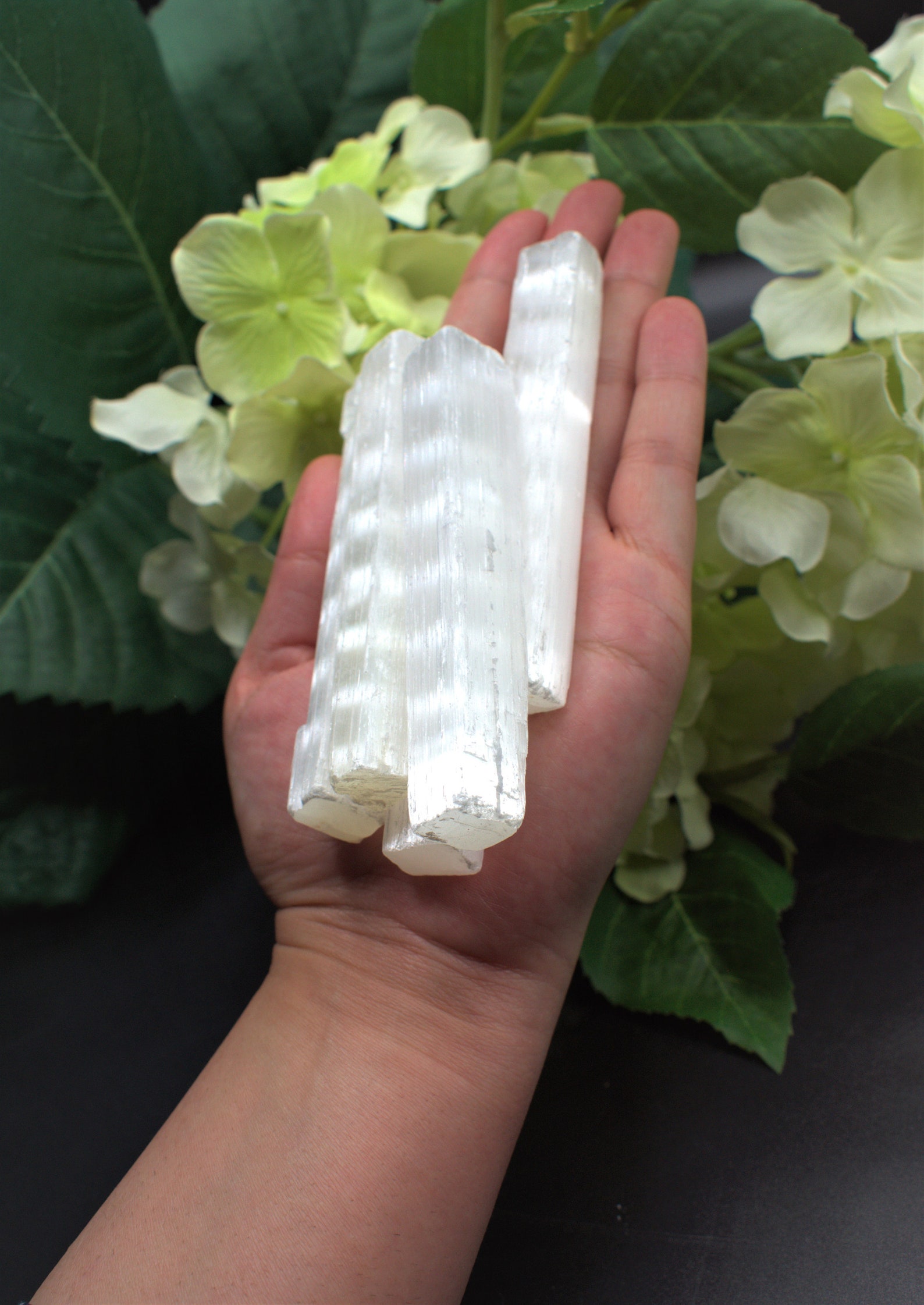 Raw Natural Selenite Sticks Selenite Bar Crystal Sticks Etsy