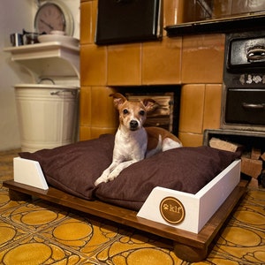 wooden bed for dogs
