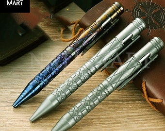 EDC Titanium Pen - Duurzame Titanium Pen voor multifunctionele outdoor schrijfbenodigdheden, draagbare gereedschappen
