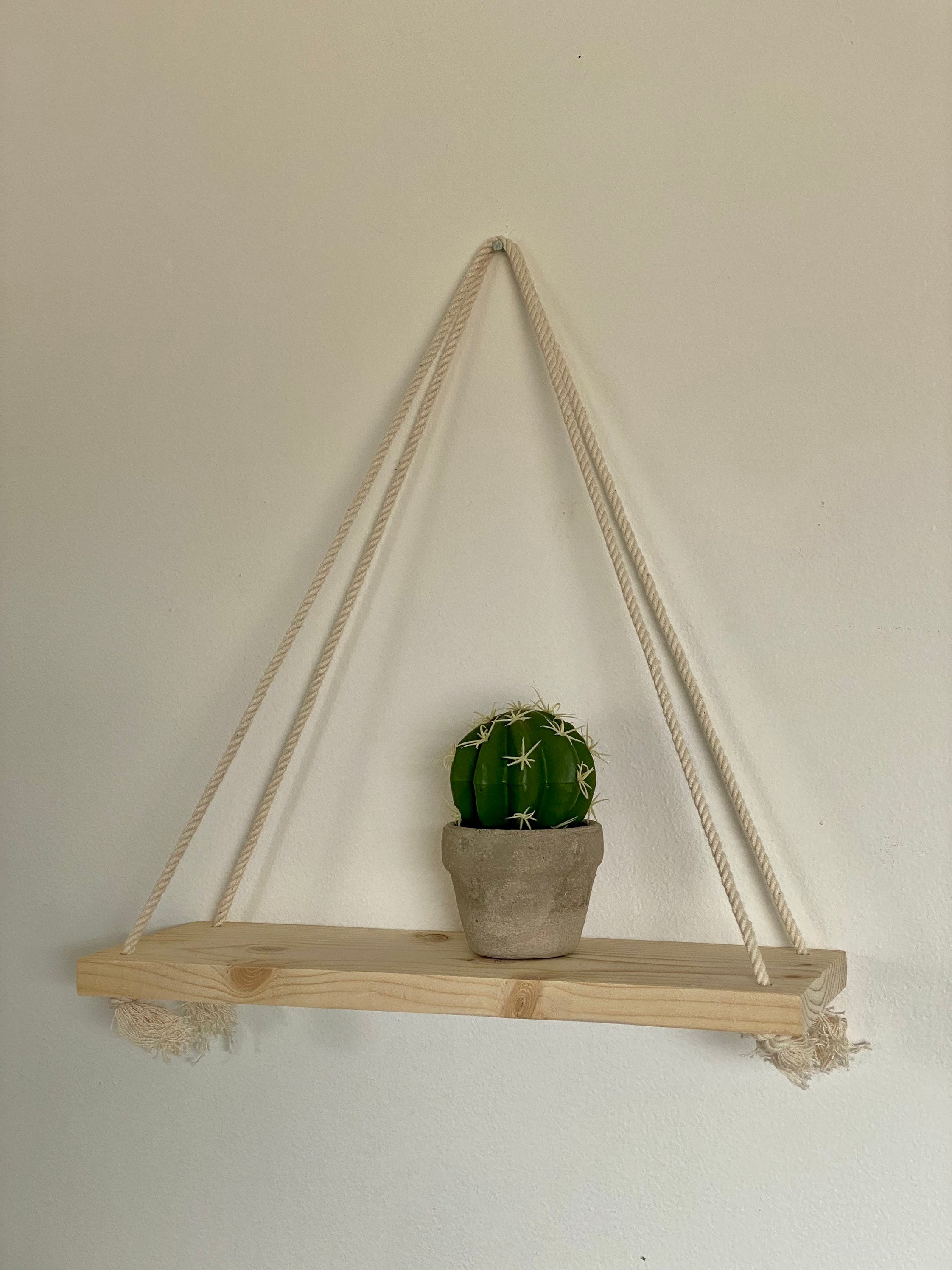 Rope Shelves Hanging Shelf Rope Hanging Shelf Triangle Etsy