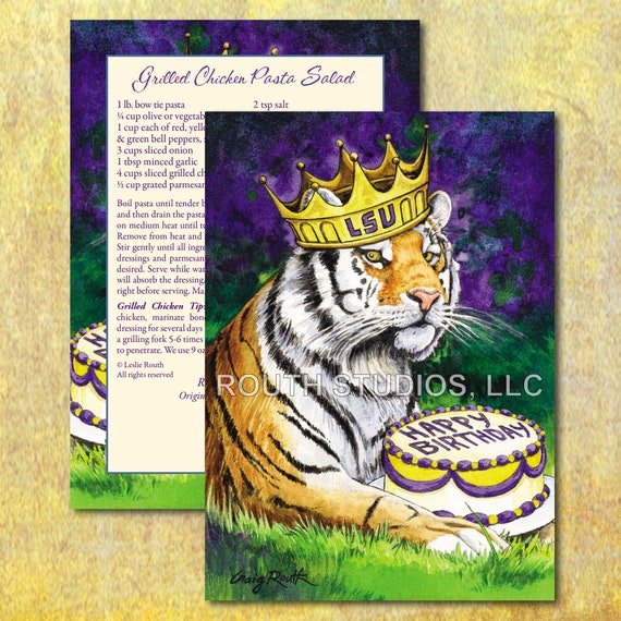 Paper Salad HAPPY BIRTHDAY TIGER CARD Paper Salad HAPPY BIRTHDAY TIGER CARD