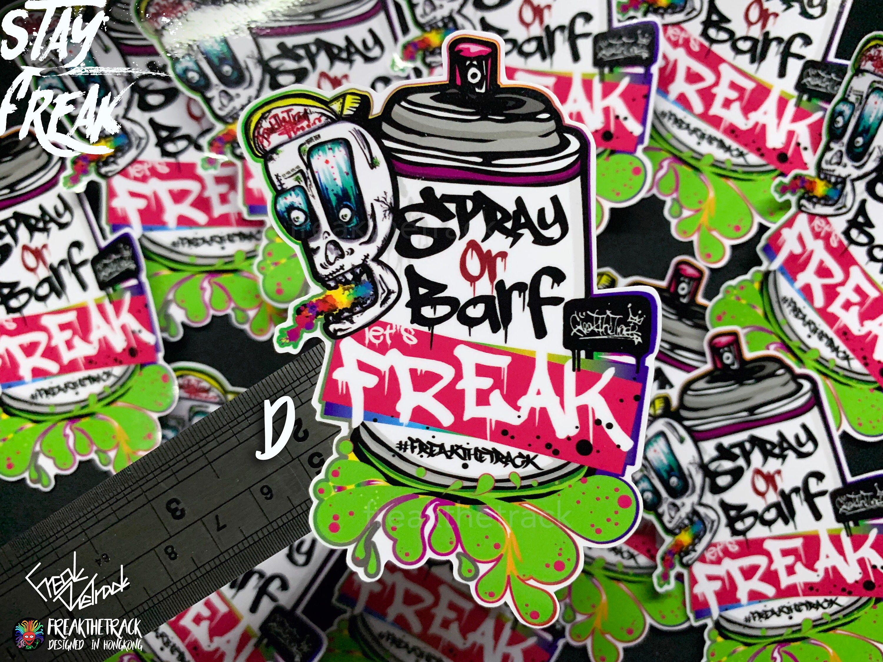 Graffiti Spray Paint Glossy Stickers/ Laptop Sticker/Wall Etsy