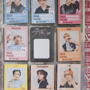 Kpop Binder Filler Stray Kids / SKZoo Binder Filler