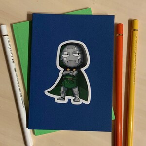 Doctor Doom - Matte Vinyl Sticker