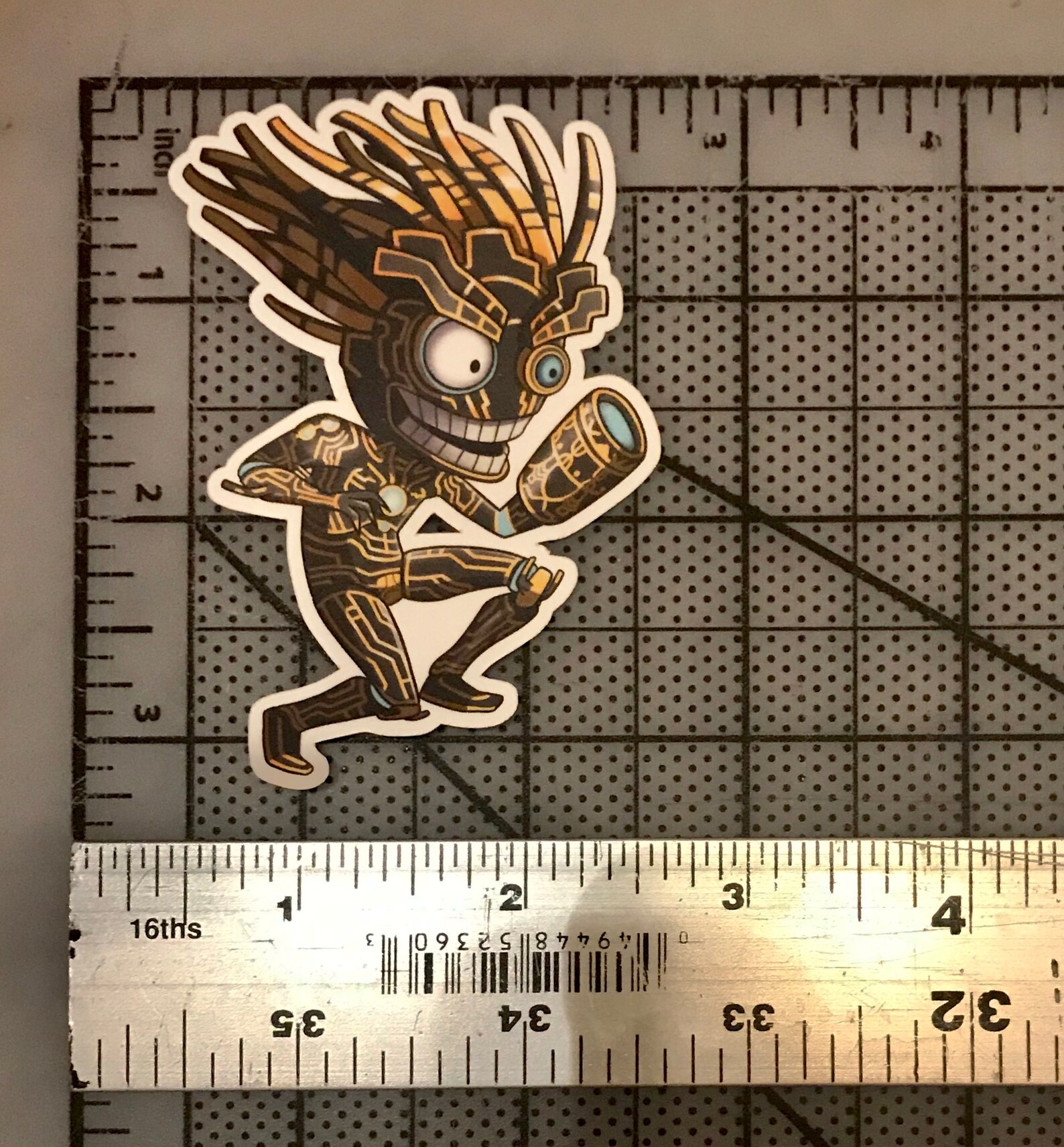 Warlock Sticker Warlock - Matte Vinyl Sticker - Etsy