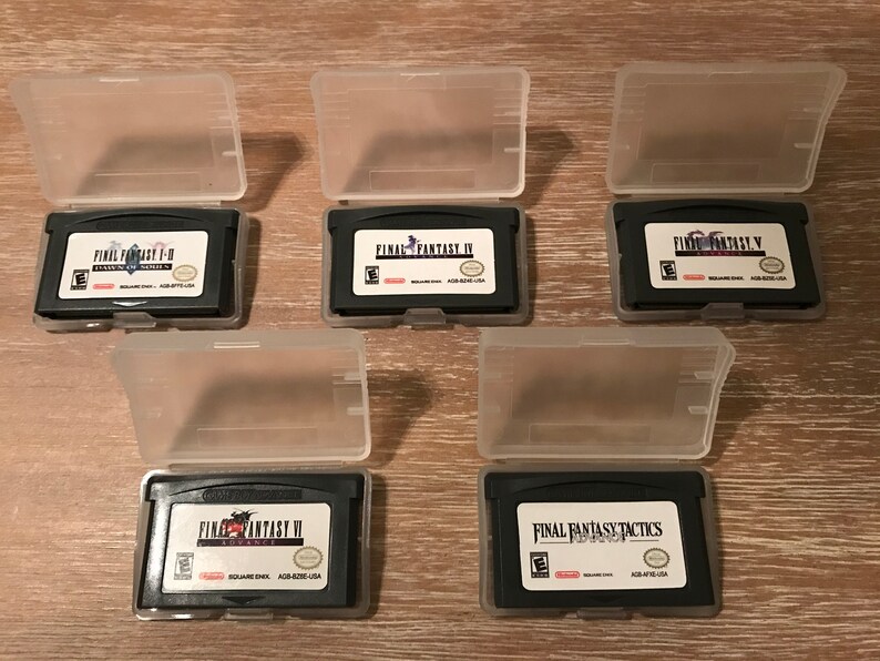 6 Gba Repro Bundle 5 Tactics 4 Set Of 5 Final Fantasy Dawn Of Souls 1 2 Games Puzzles Toys Games Delage Com Br 6 Gba Repro Bundle 5 Tactics 4 Set Of 5 Final Fantasy Dawn Of Souls 1 2 Games Puzzles Toys Games Delage Com Br