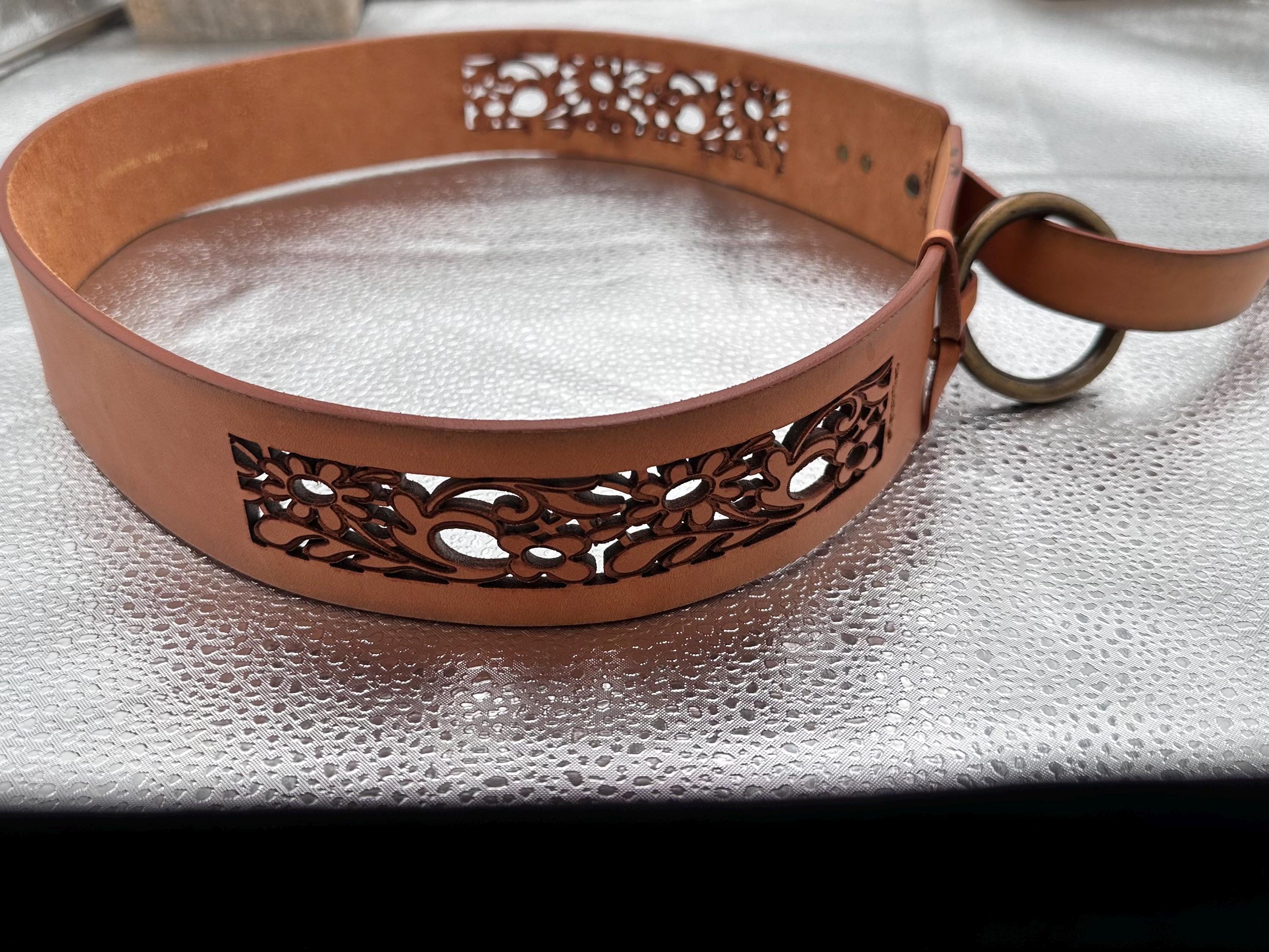 Oilily Belt  Buckle Black Sz XL 
Made in Italy 100% Leather Nili Lotan Nili Leather Belt | Saks Fifth Avenue main image 2