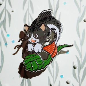 Catfish Enamel Pin