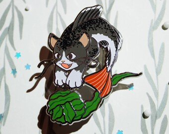 Catfish Enamel Pin