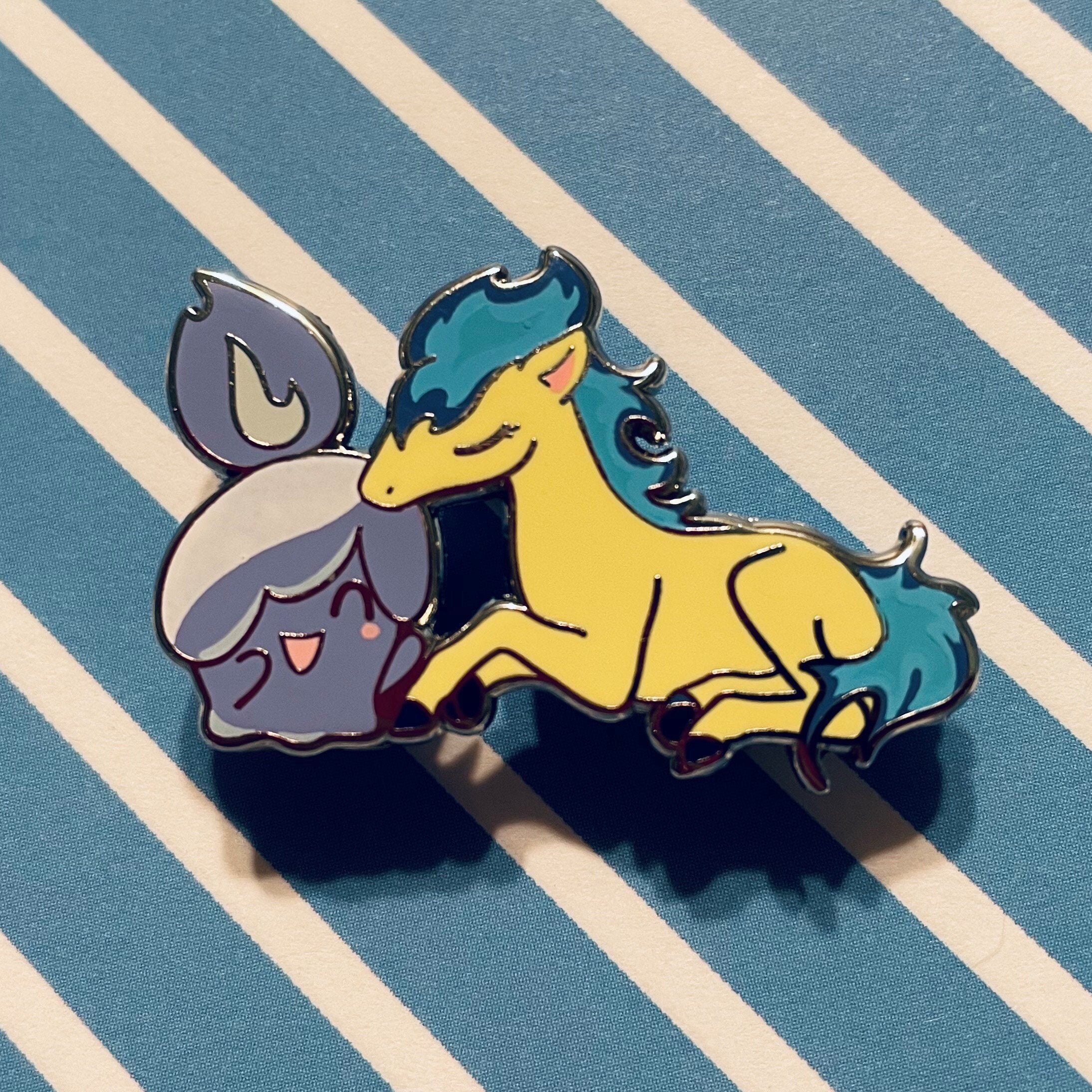 Blue Blaze Pokemon Hard Enamel Pin - Etsy