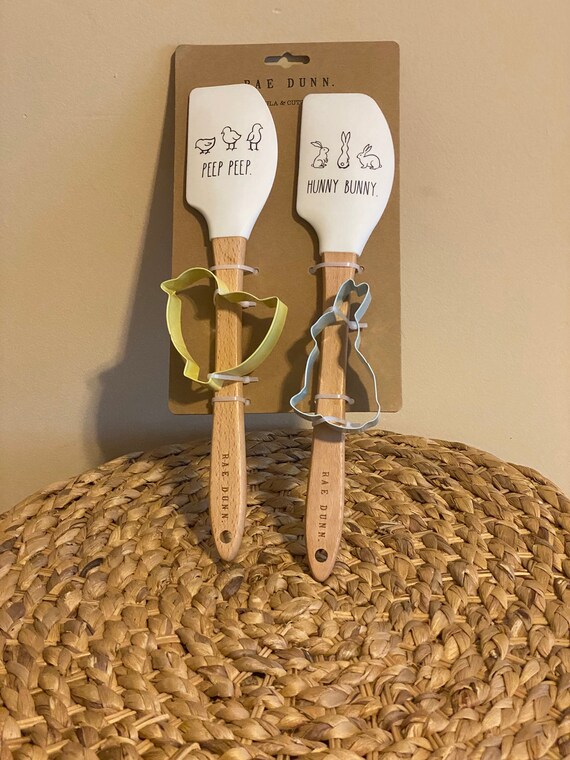 Rae Dunn Easter Spatula And Cookie Cutters Etsy