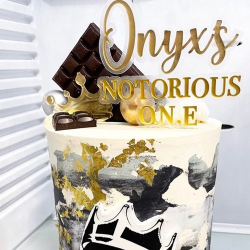 Biggie Smalls Topper Modern Cake Topper Floating Cake Etsy Australia