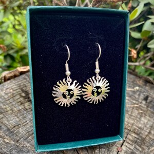 Sun Coin Earrings