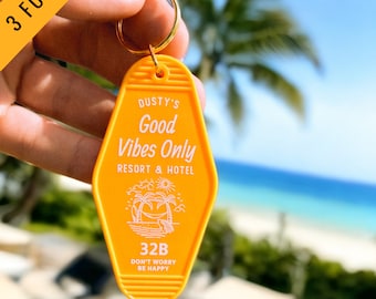 Good Vibes Only Resort & Hotel Keychain