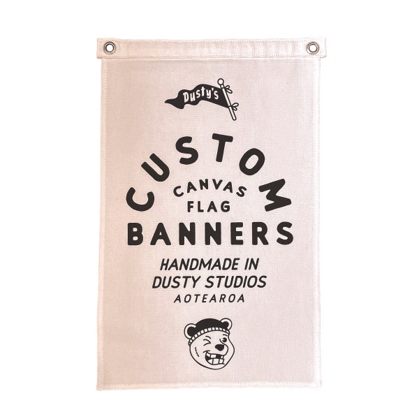 Custom Canvas Banner Etsy