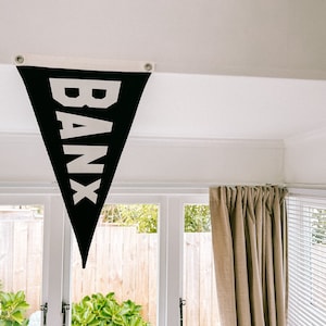 Custom Printed Canvas pennant Flag | Pennant banner | Wall Decor | Wall Hanging