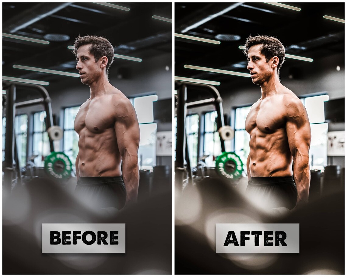 Mobile Lightroom Presets And Desktop/ Gym Lifestyle/ Photo Etsy