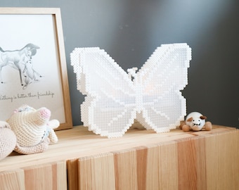 Lâmpada borboleta - Padrão de contas Perler PDF