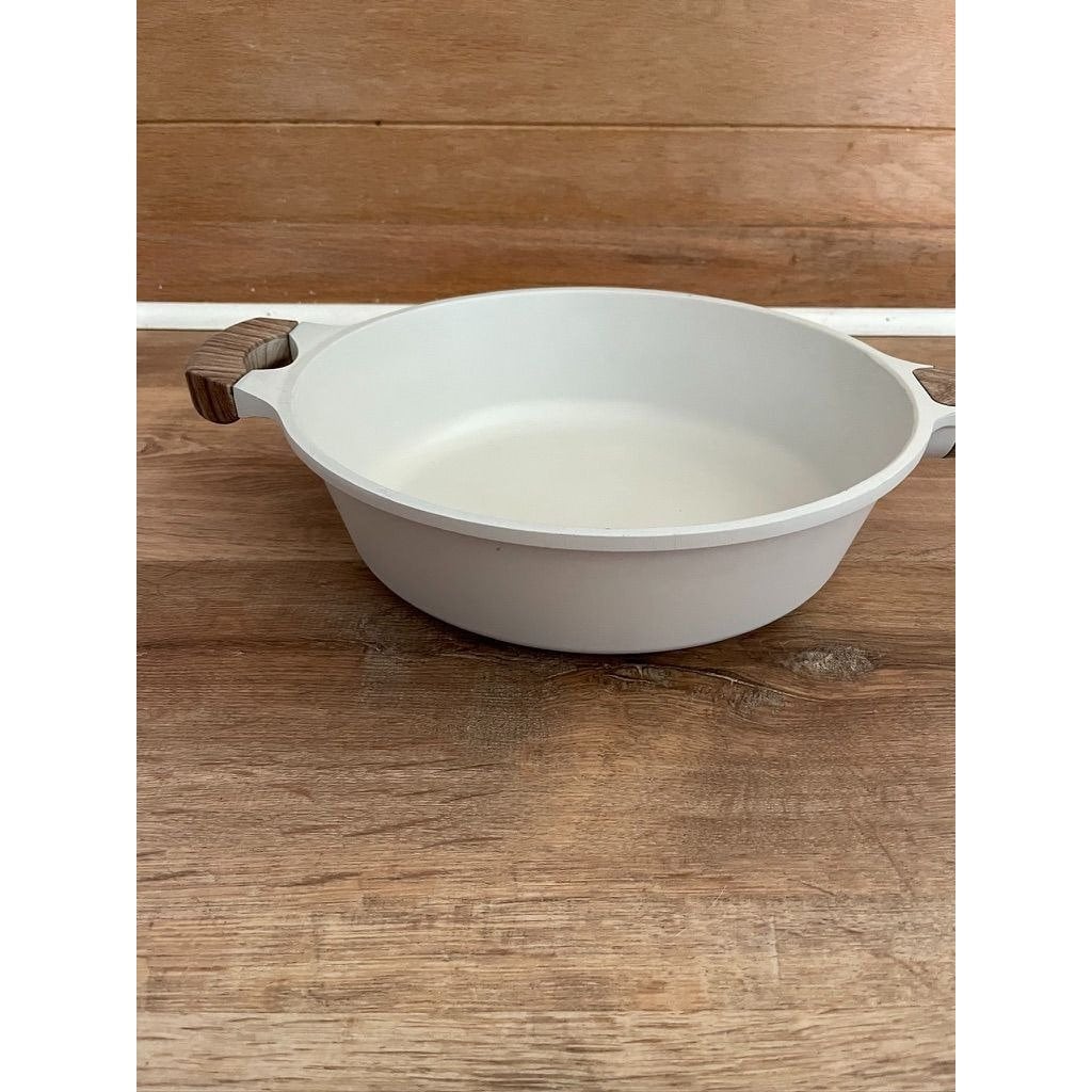 VHTF NWT Rae Dunn QT Deep Frying Pan Heavy Gauge Cast Aluminum