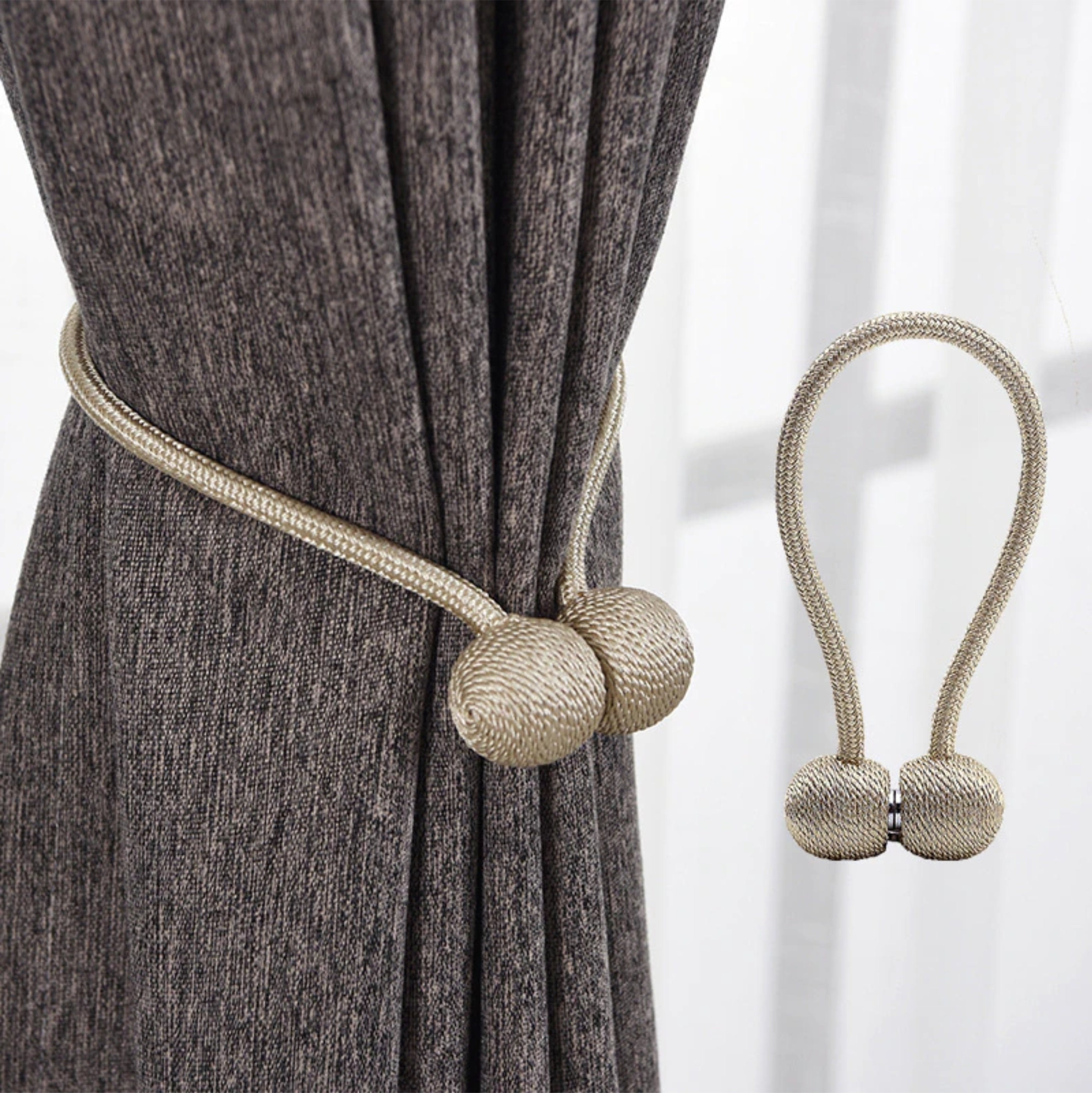 Magnetic Curtain Tiebacks - Etsy