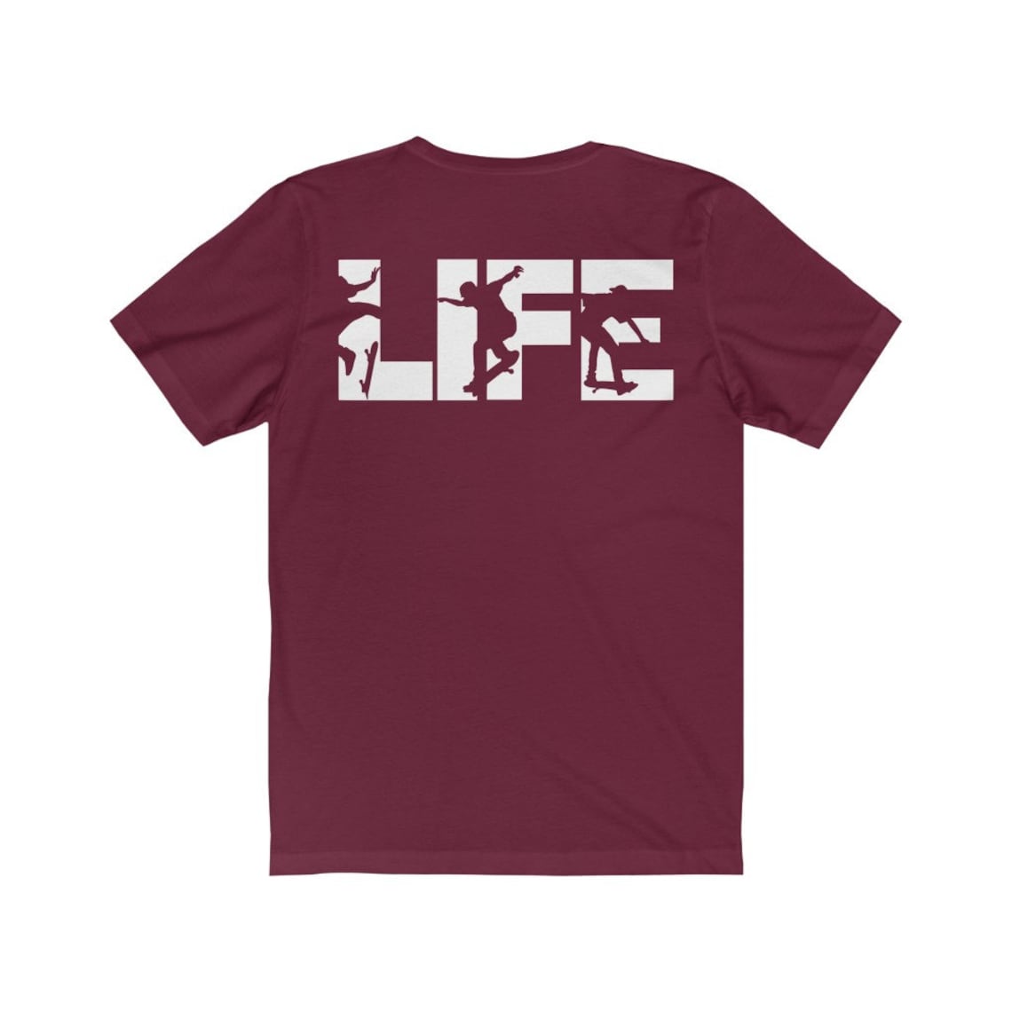 Men's Skateboarding TShirt Unisex Top with Skating Etsy