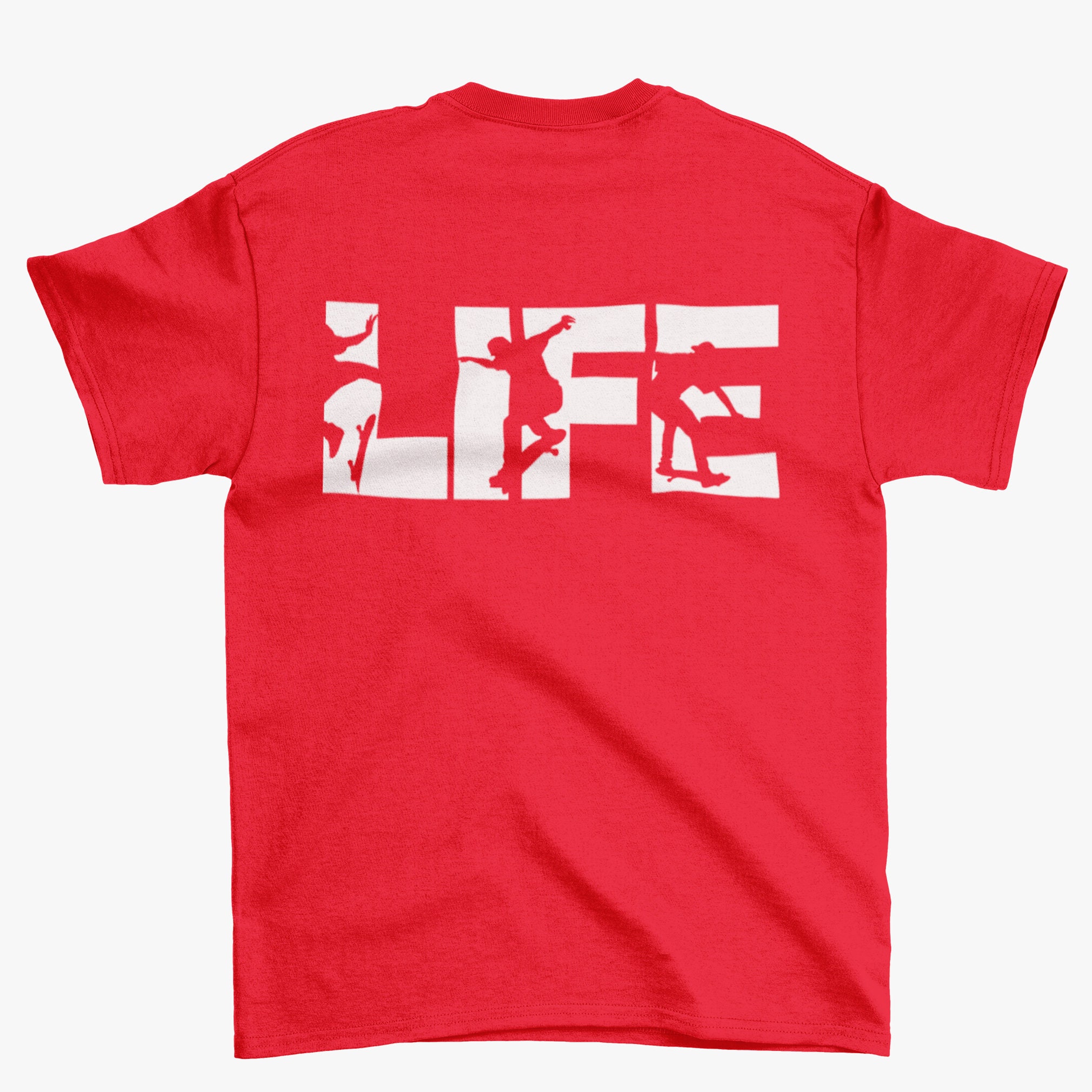 Men's Skateboarding TShirt Unisex Top with Skating Etsy