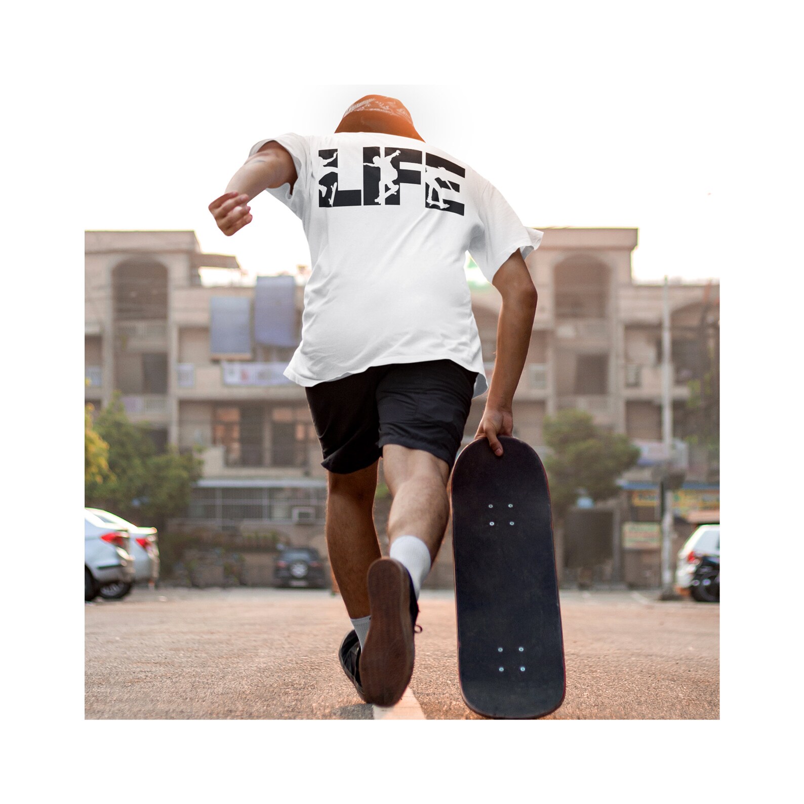 Men's Skateboarding TShirt Unisex Top with Skating Etsy