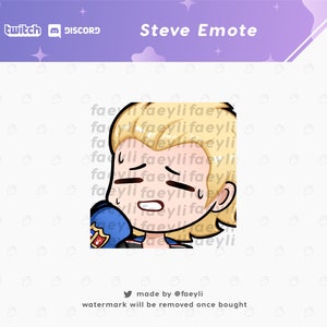 Steve Fox Tekken Emote (Twitch/Discord) | Worried