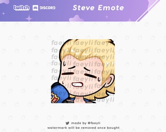 Steve Fox Tekken Emote (Twitch/Discord) | Worried