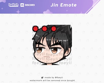 Jin Kazama Tekken Emote (Twitch/Discord) | Sprachlos