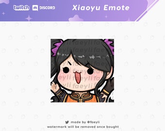 Ling Xiaoyu Tekken Emote (Twitch/Discord) | Nya