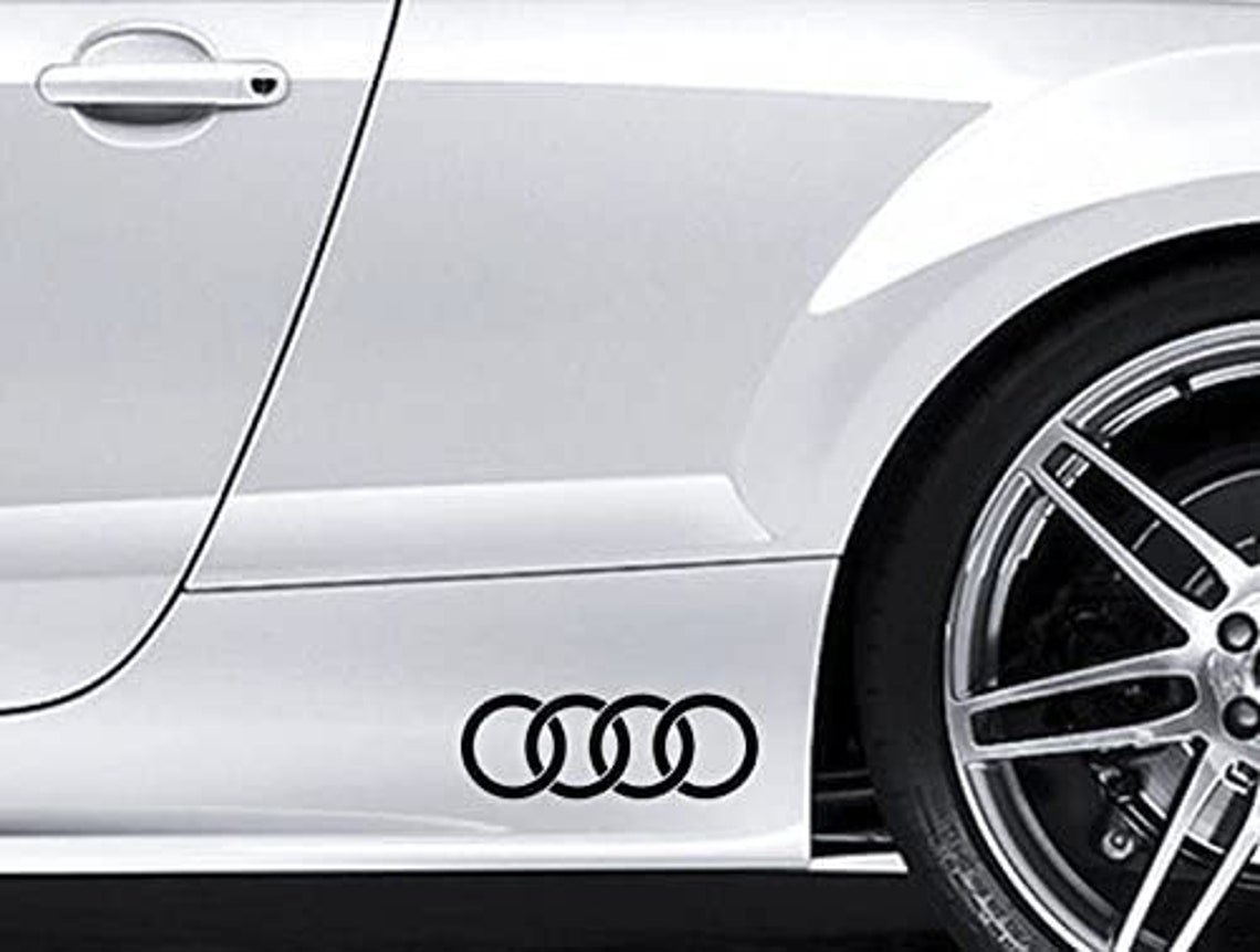 AUDI CAR Stickers Decal A2 A3 A4 A5 A6 A8 TT BodyGlassDoor Etsy