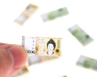 Korean Money Etsy