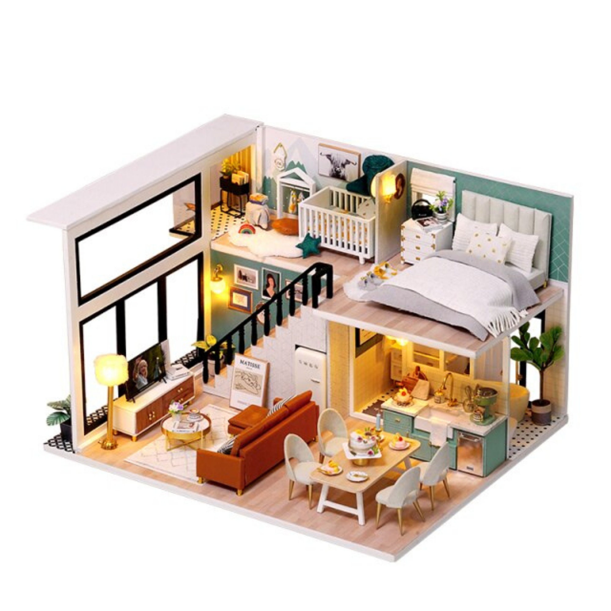 Miniature Dollhouse Furniture -