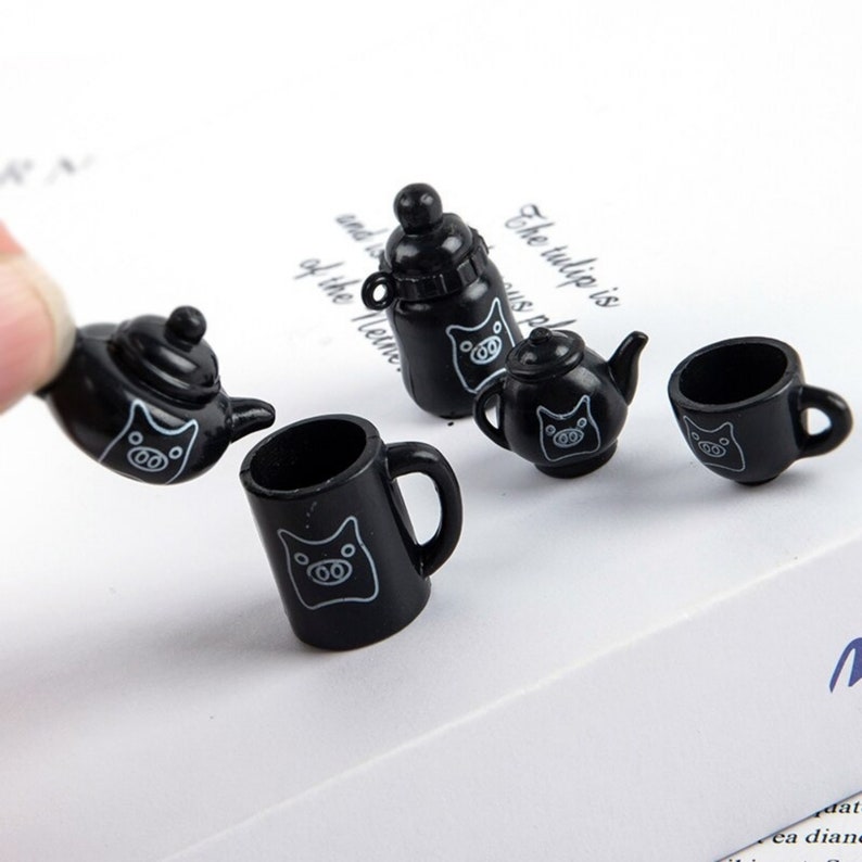 5pcs/set Different Styles Teapot Tea Cup Tea Set Kettle Etsy