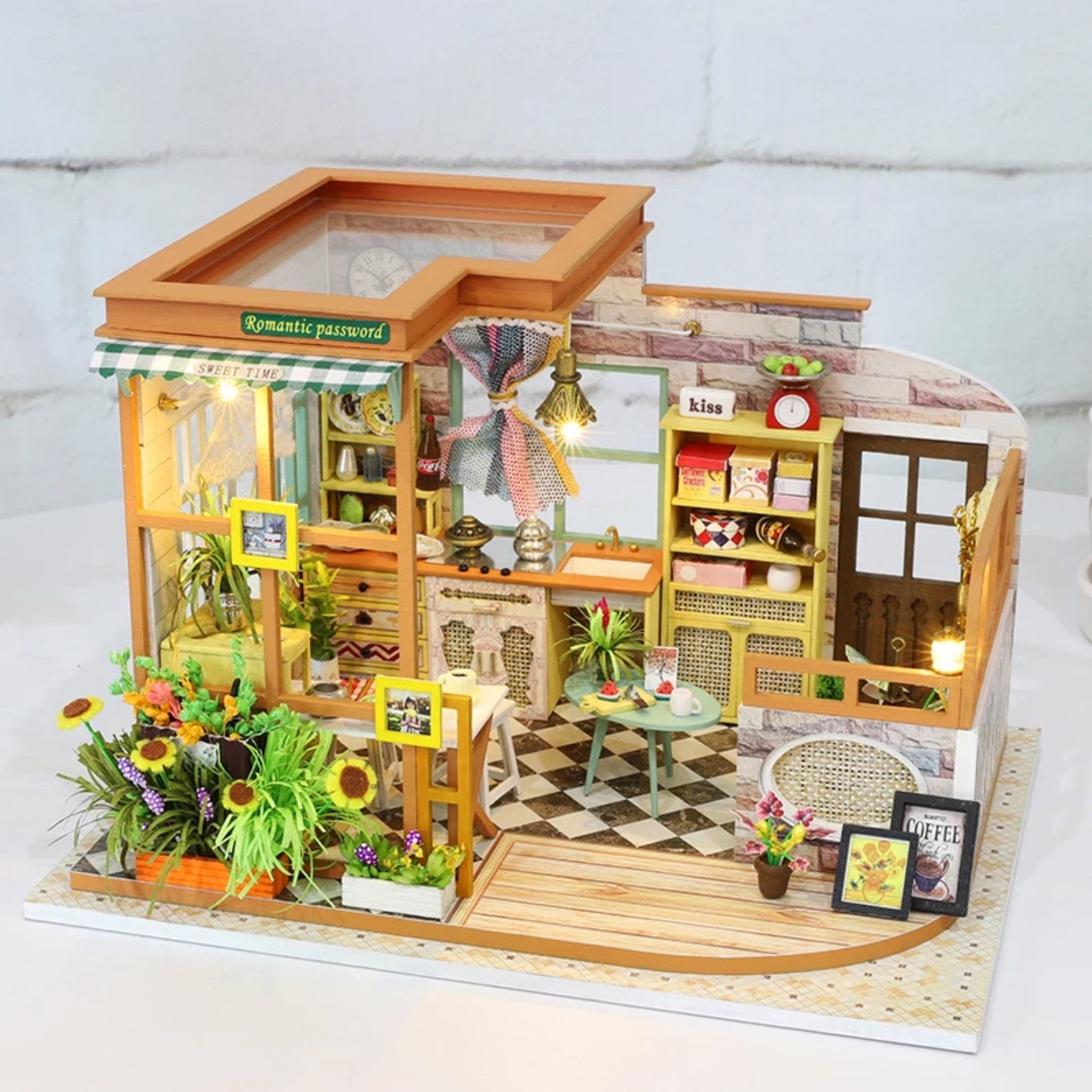Cottage Garden DIY DIY Dollhouse Wooden Dollhouses Miniature Etsy