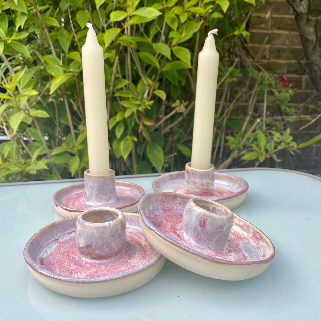Handmade Ceramic Candle Holder Etsy UK